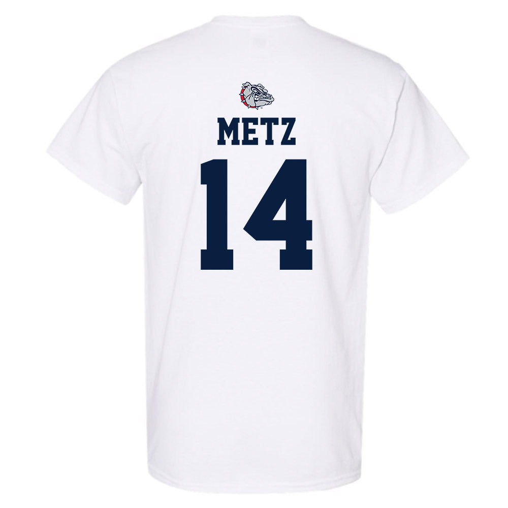 Gonzaga - NCAA Men's Basketball : Alonzo Metz - Sports Shersey T-Shirt-1