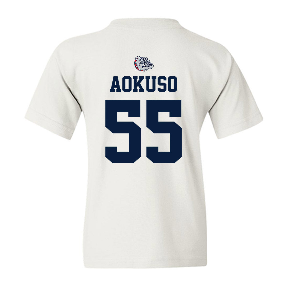 Gonzaga - NCAA Women's Basketball : Zeryhia Aokuso - Sports Shersey Youth T-Shirt-1