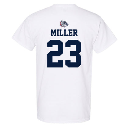 Gonzaga - NCAA Men's Basketball : Adam Miller - Sports Shersey T-Shirt-1