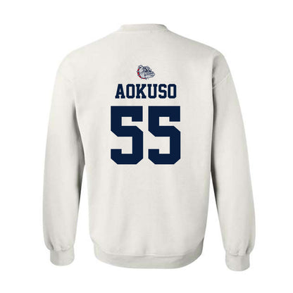 Gonzaga - NCAA Women's Basketball : Zeryhia Aokuso - Sports Shersey Crewneck Sweatshirt-1