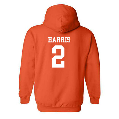 Auburn - NCAA Women's Basketball : Jamia Harris - Sports Shersey Hooded Sweatshirt-1