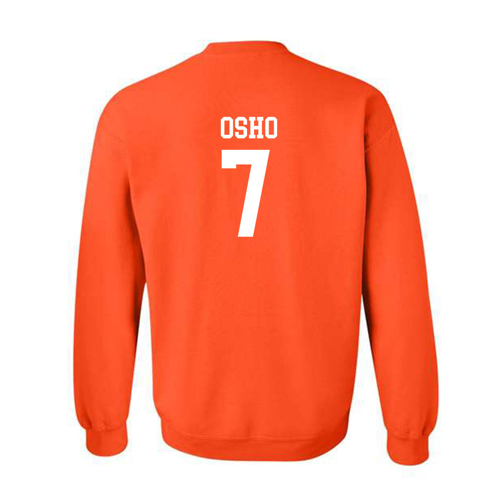 Auburn - NCAA Women's Basketball : Danielle Osho - Sports Shersey Crewneck Sweatshirt-1