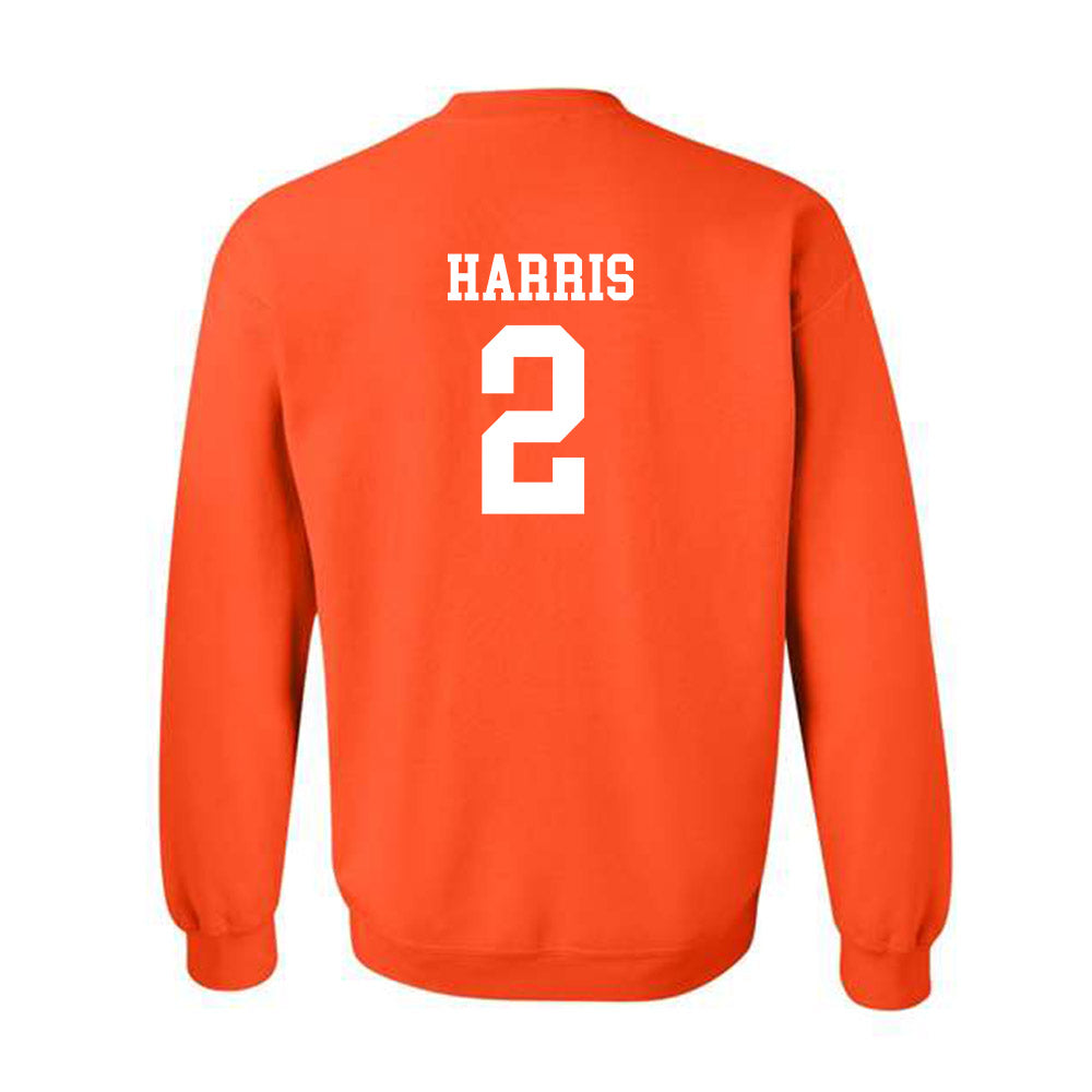 Auburn - NCAA Women's Basketball : Jamia Harris - Sports Shersey Crewneck Sweatshirt-1