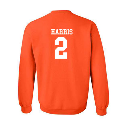 Auburn - NCAA Women's Basketball : Jamia Harris - Sports Shersey Crewneck Sweatshirt-1