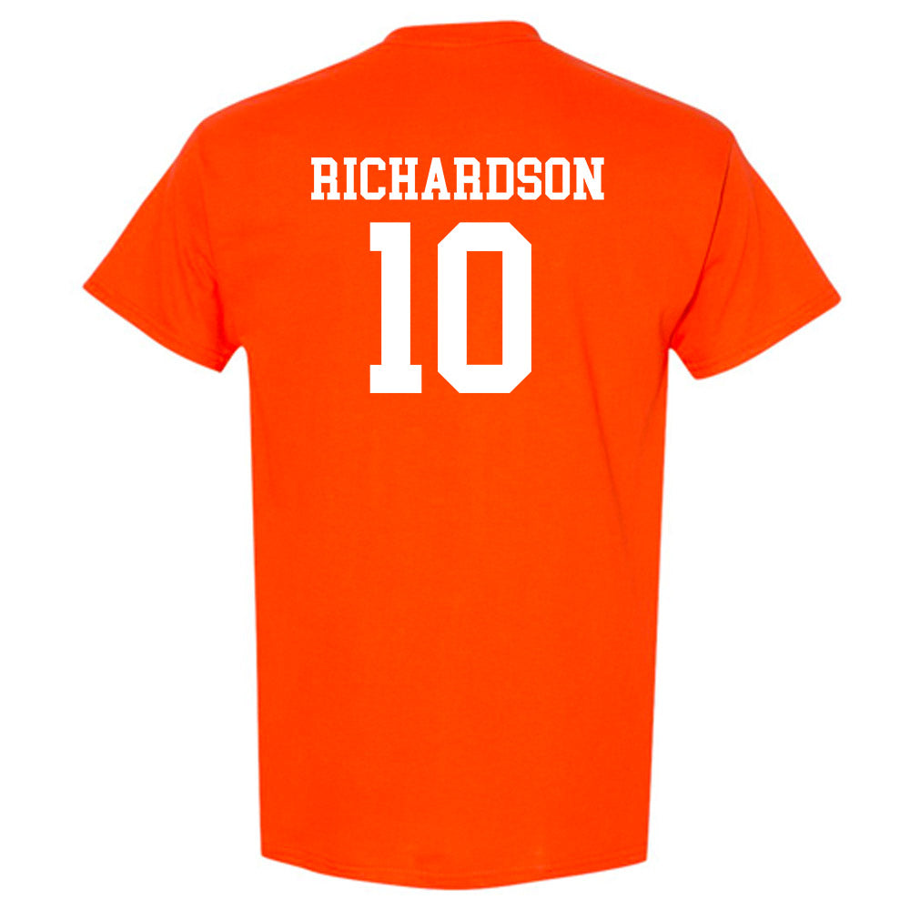 Auburn - NCAA Women's Basketball : Sania Richardson - Sports Shersey T-Shirt-1
