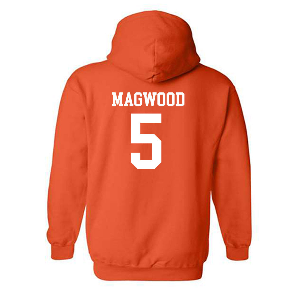 Auburn - NCAA Men's Basketball : Kaden Magwood - Sports Shersey Hooded Sweatshirt-1
