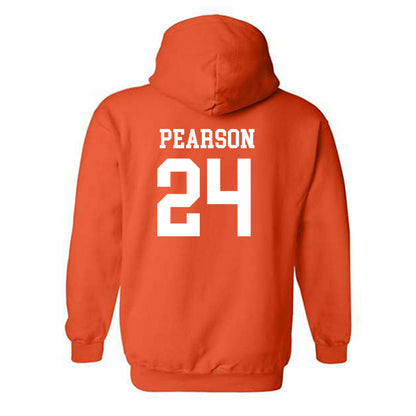 Auburn - NCAA Men's Basketball : Bradley Pearson - Sports Shersey Hooded Sweatshirt-1