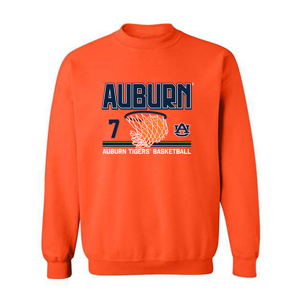 Auburn - NCAA Women's Basketball : Danielle Osho - Sports Shersey Crewneck Sweatshirt-0