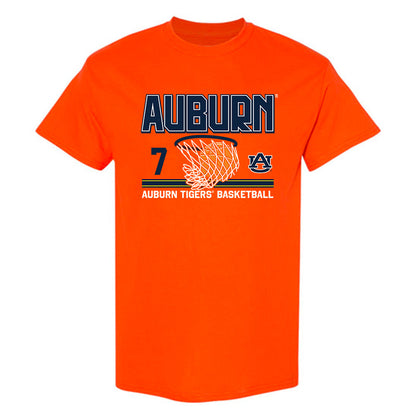 Auburn - NCAA Men's Basketball : Keyshawn Hall - Sports Shersey T-Shirt-0