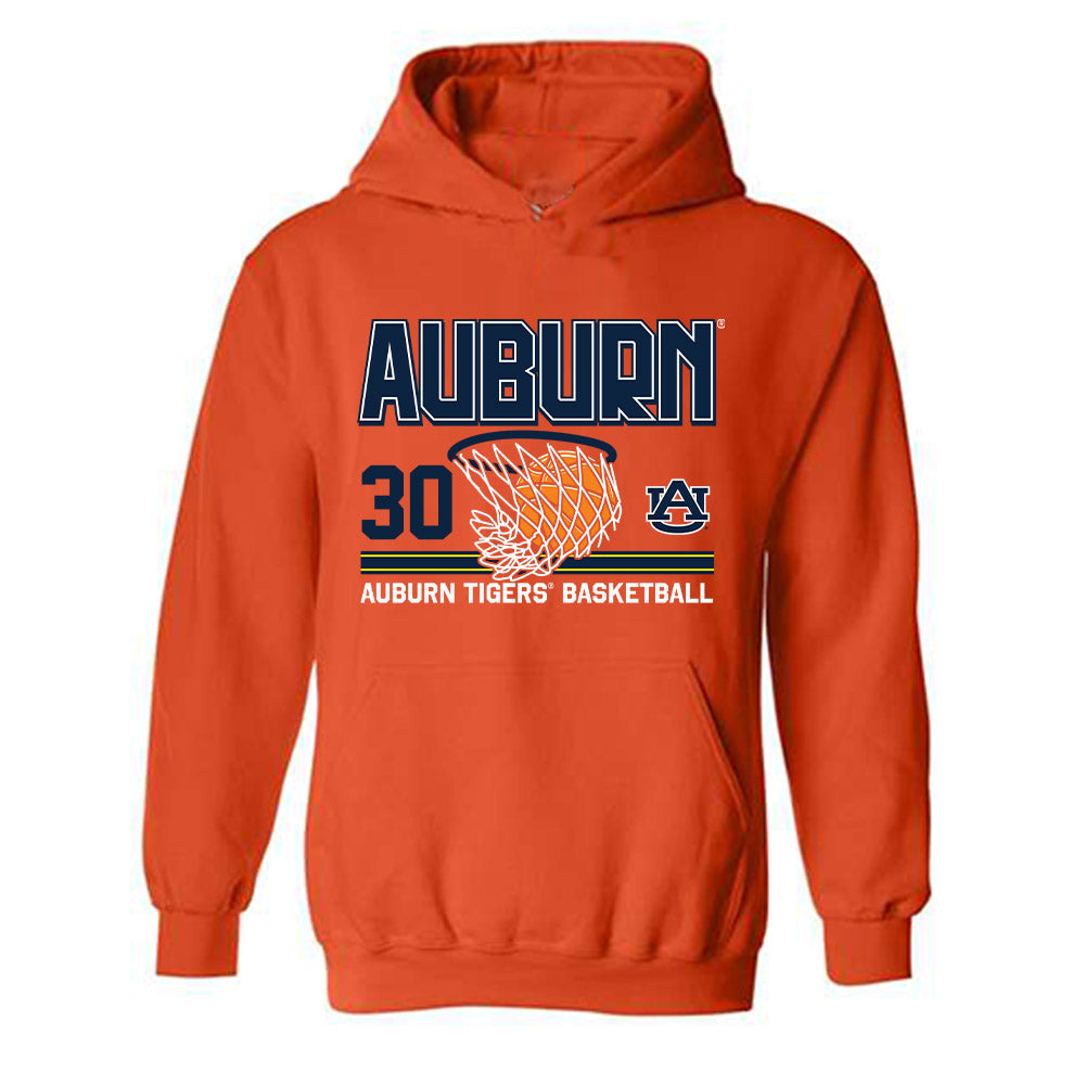 Auburn - NCAA Women's Basketball : Clara Koulibaly - Sports Shersey Hooded Sweatshirt-0