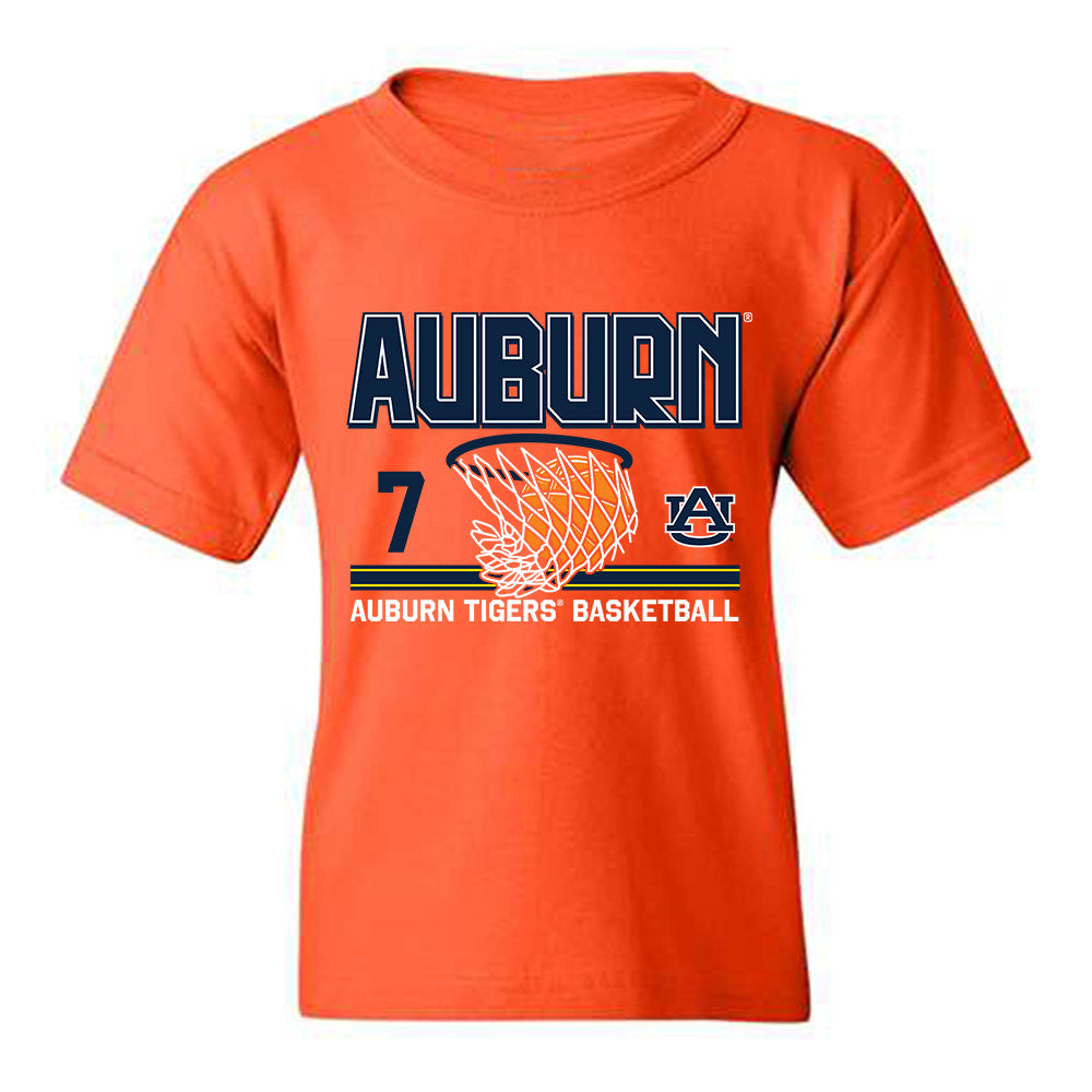 Auburn - NCAA Women's Basketball : Danielle Osho - Sports Shersey Youth T-Shirt-0