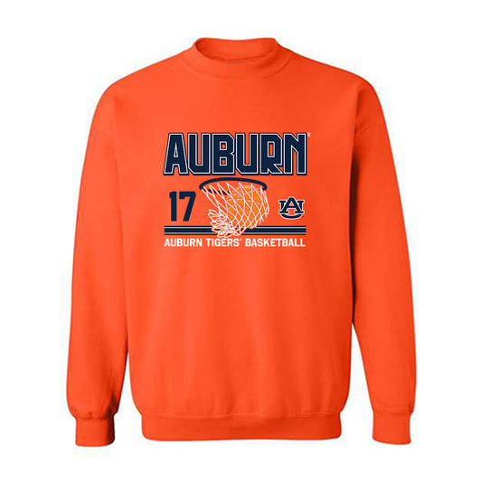 Auburn - NCAA Men's Basketball : Mantas Rubstavicius - Sports Shersey Crewneck Sweatshirt-0