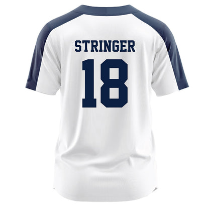 Georgia Southern - NCAA Softball : Shaylin Stringer - White Jersey-1