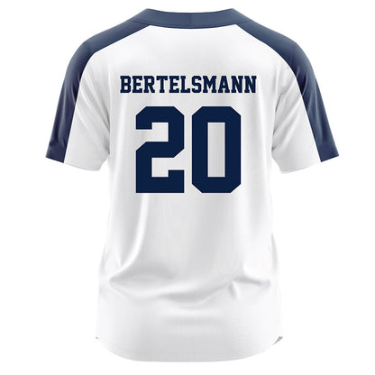 Georgia Southern - NCAA Softball : Alexa Bertelsmann - White Jersey-1