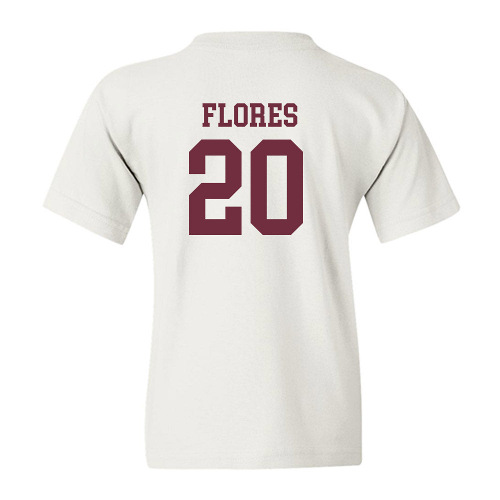 Mississippi State - NCAA Women's Basketball : Andrea Flores - Sports Shersey Youth T-Shirt-1