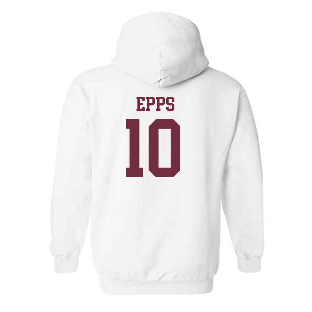 Mississippi State - NCAA Men's Basketball : Jayden Epps - Sports Shersey Hooded Sweatshirt-1