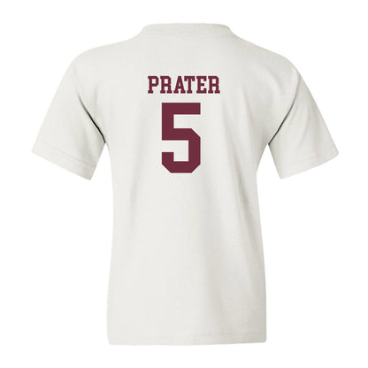Mississippi State - NCAA Women's Basketball : Chandler Prater - Sports Shersey Youth T-Shirt-1