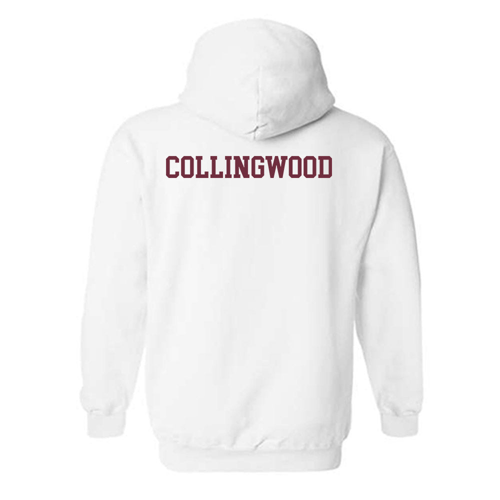 Mississippi State - NCAA Men's Basketball : Jalyn Collingwood - Sports Shersey Hooded Sweatshirt-1