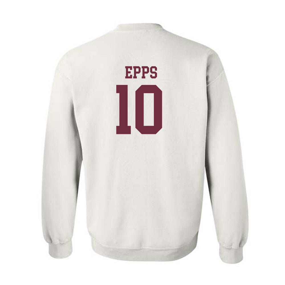 Mississippi State - NCAA Men's Basketball : Jayden Epps - Sports Shersey Crewneck Sweatshirt-1