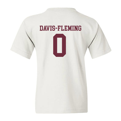 Mississippi State - NCAA Men's Basketball : Jamarion Davis-Fleming - Sports Shersey Youth T-Shirt-1
