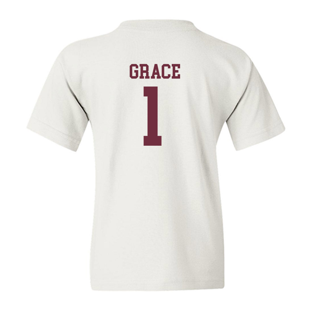 Mississippi State - NCAA Men's Basketball : King Grace - Sports Shersey Youth T-Shirt-1