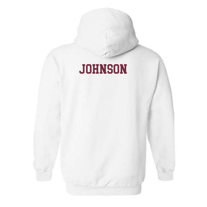 Mississippi State - NCAA Men's Basketball : Rj Johnson - Sports Shersey Hooded Sweatshirt-1