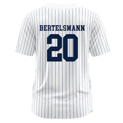 Georgia Southern - NCAA Softball : Alexa Bertelsmann - White Jersey-1