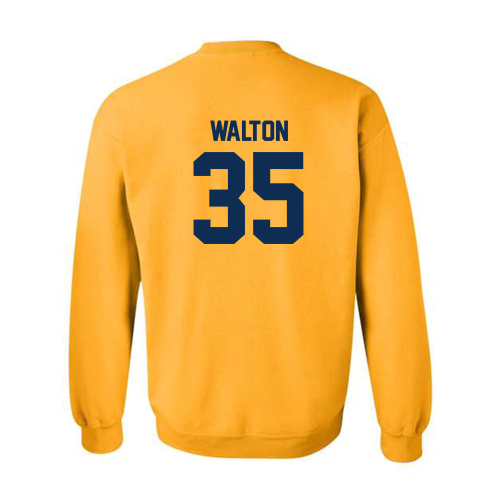 West Virginia - NCAA Women's Basketball : Zahirah Walton - Sports Shersey Crewneck Sweatshirt-1
