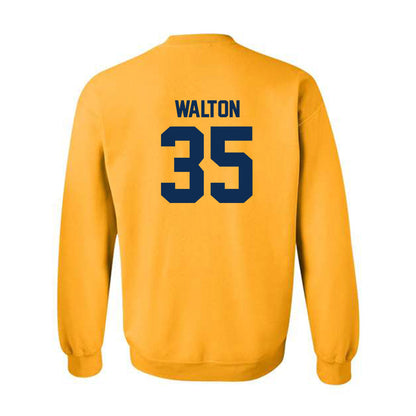 West Virginia - NCAA Women's Basketball : Zahirah Walton - Sports Shersey Crewneck Sweatshirt-1