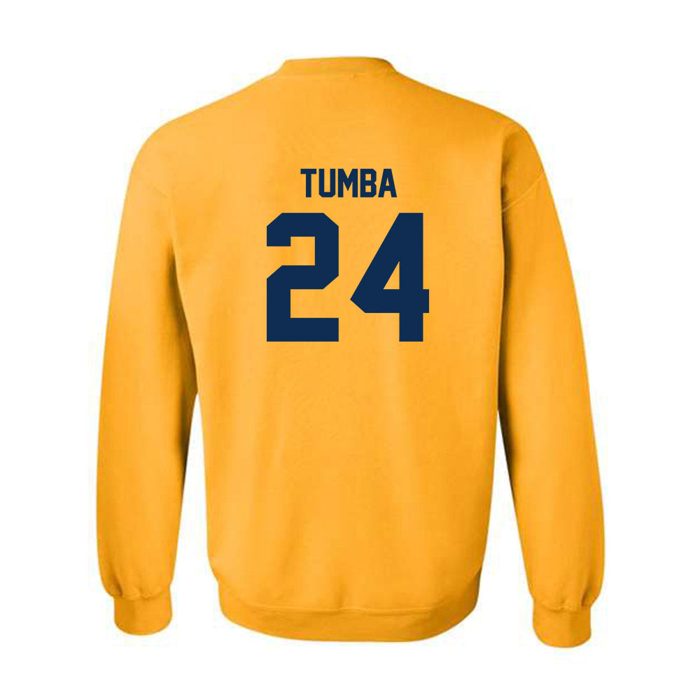 West Virginia - NCAA Women's Basketball : Divine Tumba - Sports Shersey Crewneck Sweatshirt-1