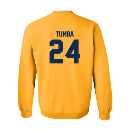 West Virginia - NCAA Women's Basketball : Divine Tumba - Sports Shersey Crewneck Sweatshirt-1