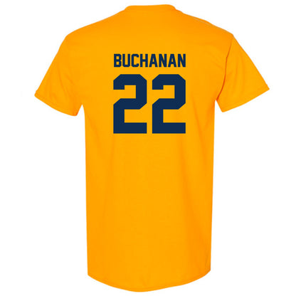 West Virginia - NCAA Men's Basketball : Javan Buchanan - Sports Shersey T-Shirt-1