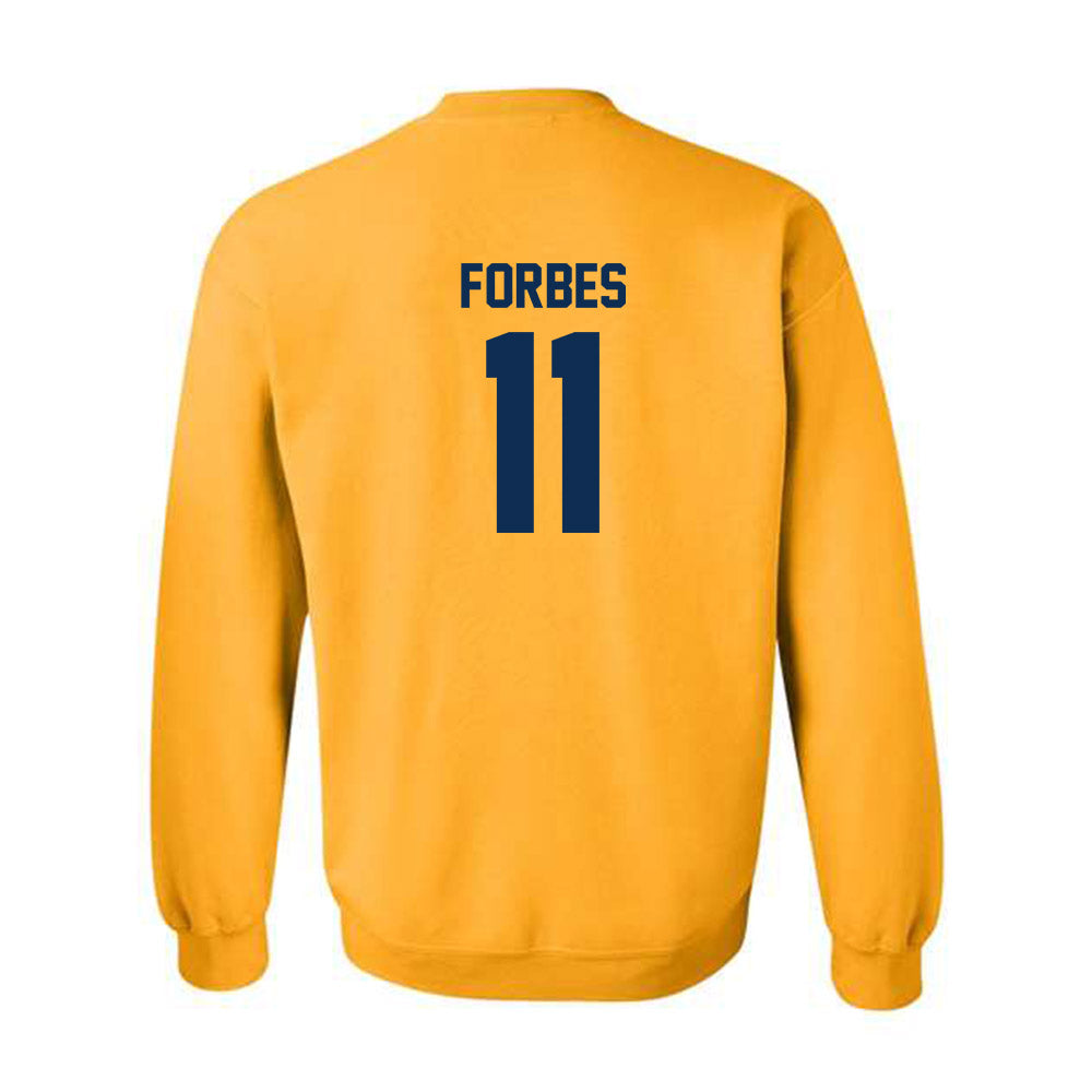 West Virginia - NCAA Women's Basketball : Skylar Forbes - Sports Shersey Crewneck Sweatshirt-1