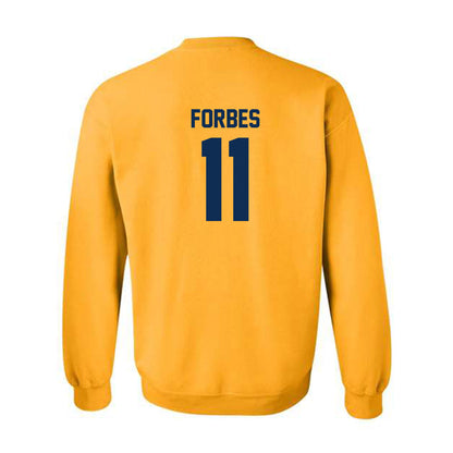 West Virginia - NCAA Women's Basketball : Skylar Forbes - Sports Shersey Crewneck Sweatshirt-1