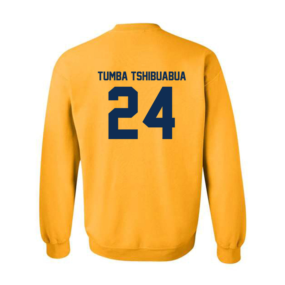 West Virginia - NCAA Women's Basketball : Divine Tumba Tshibuabua - Sports Shersey Crewneck Sweatshirt-1
