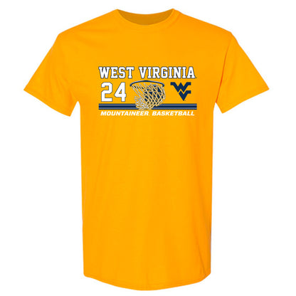 West Virginia - NCAA Women's Basketball : Divine Tumba - Sports Shersey T-Shirt-0