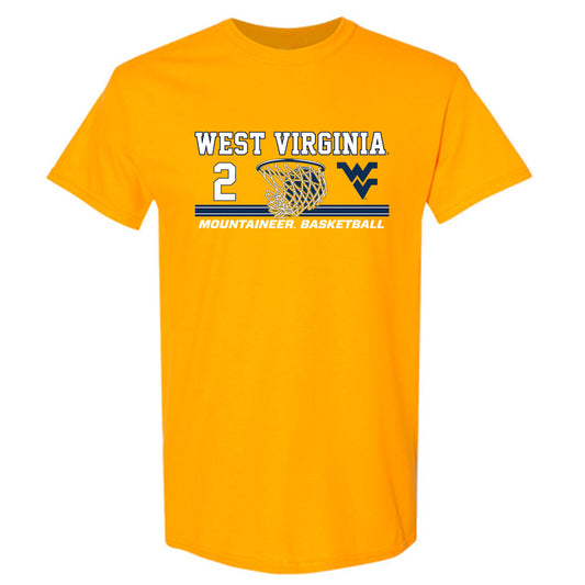 West Virginia - NCAA Women's Basketball : Kennedy Harris - Sports Shersey T-Shirt-0