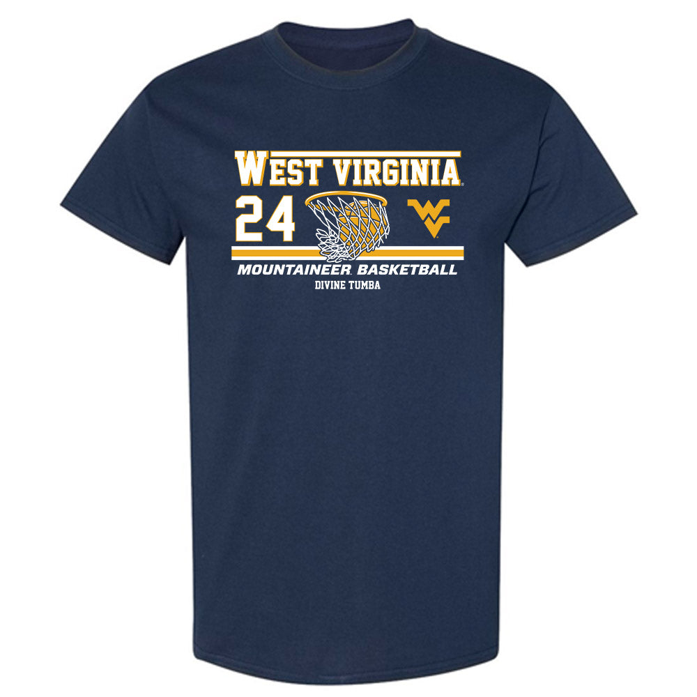 West Virginia - NCAA Women's Basketball : Divine Tumba - Classic Fashion Shersey T-Shirt-0