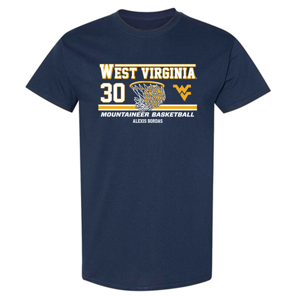 West Virginia - NCAA Women's Basketball : Alexis Bordas - Classic Fashion Shersey T-Shirt-0