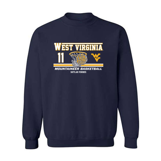 West Virginia - NCAA Women's Basketball : Skylar Forbes - Classic Fashion Shersey Crewneck Sweatshirt-0