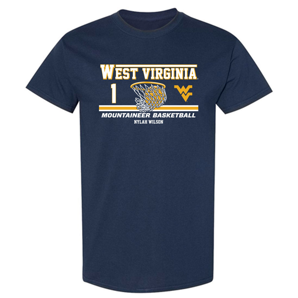 West Virginia - NCAA Women's Basketball : Nylah Wilson - Classic Fashion Shersey T-Shirt-0