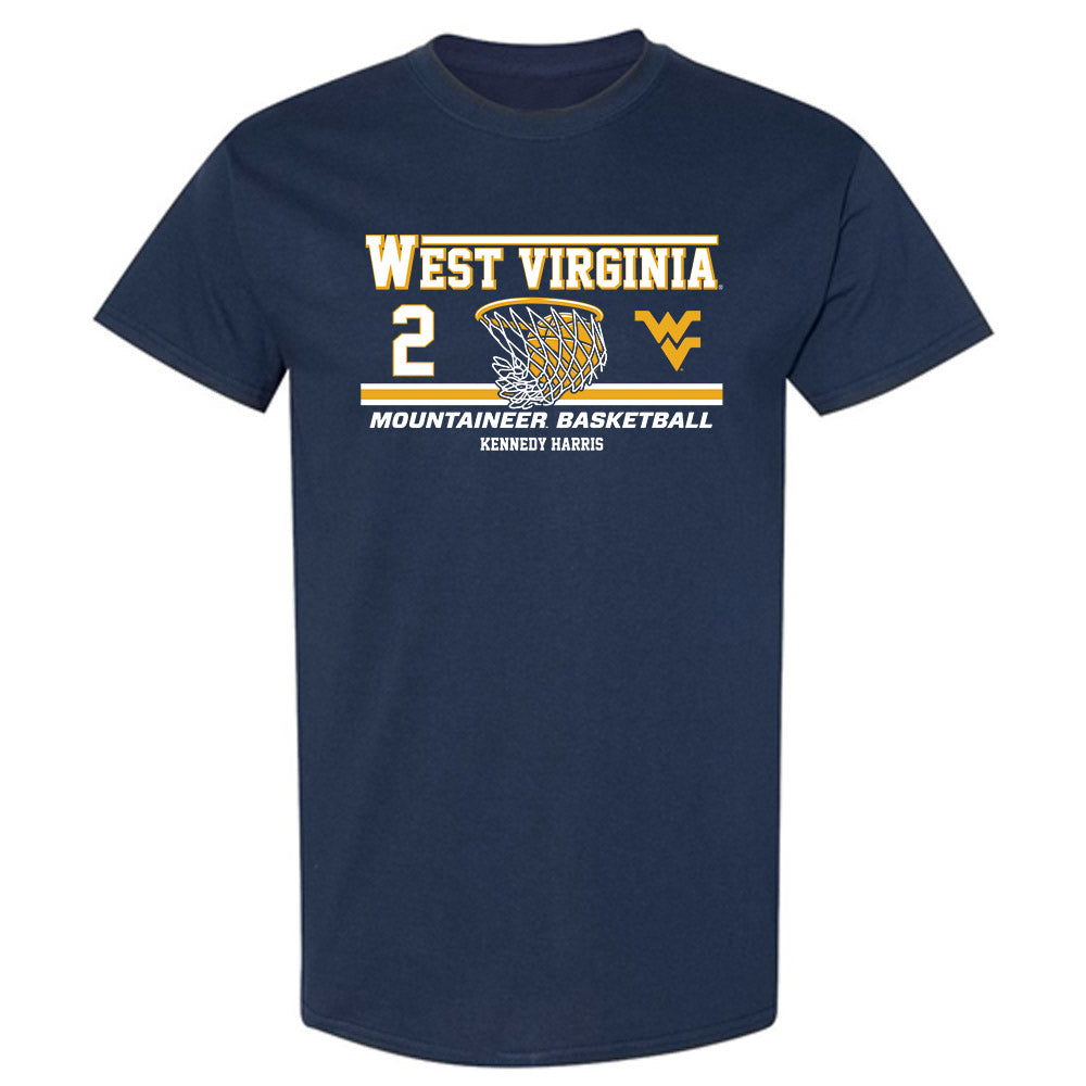 West Virginia - NCAA Women's Basketball : Kennedy Harris - Classic Fashion Shersey T-Shirt-0