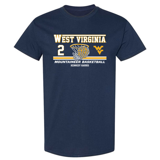 West Virginia - NCAA Women's Basketball : Kennedy Harris - Classic Fashion Shersey T-Shirt-0
