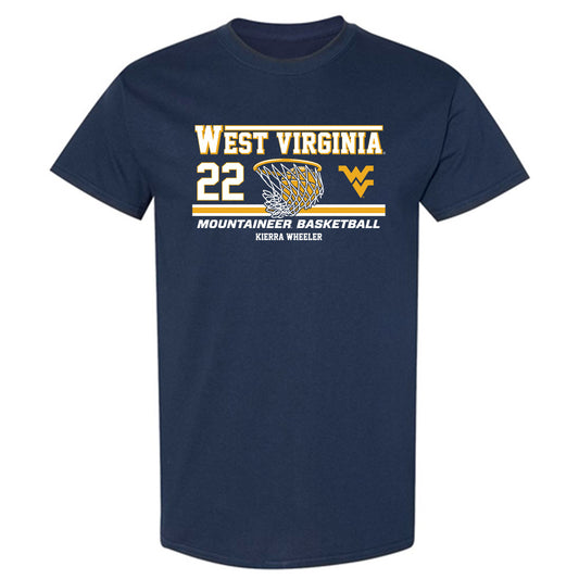 West Virginia - NCAA Women's Basketball : Kierra Wheeler - Classic Fashion Shersey T-Shirt-0