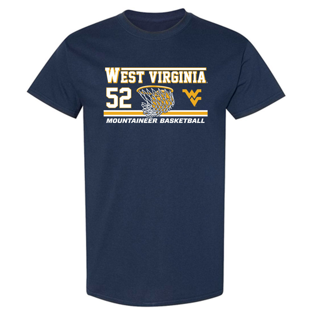 West Virginia - NCAA Men's Basketball : Treysen Eaglestaff - Classic Fashion Shersey T-Shirt-0
