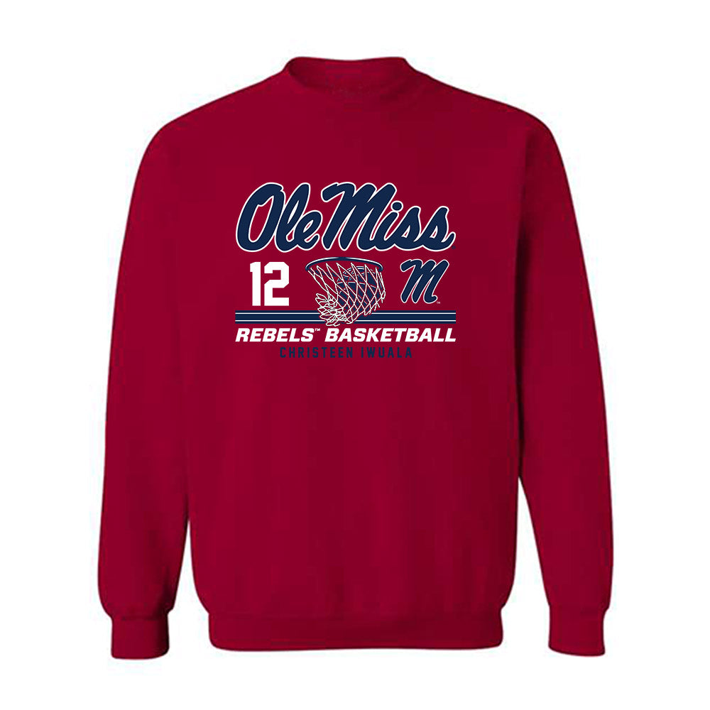 Ole Miss - NCAA Women's Basketball : Christeen Iwuala - Classic Fashion Shersey Crewneck Sweatshirt-0