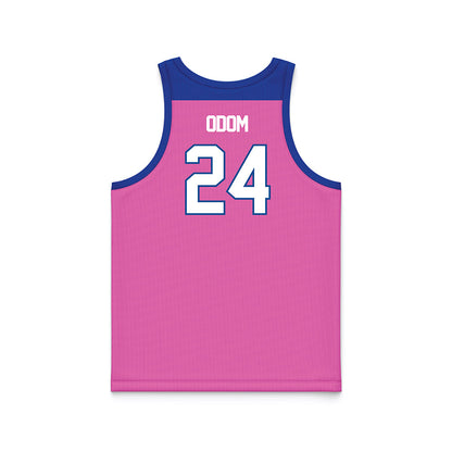 UNC Asheville - NCAA Women's Basketball : Clementina Odom - Pink Basketball Jersey-1