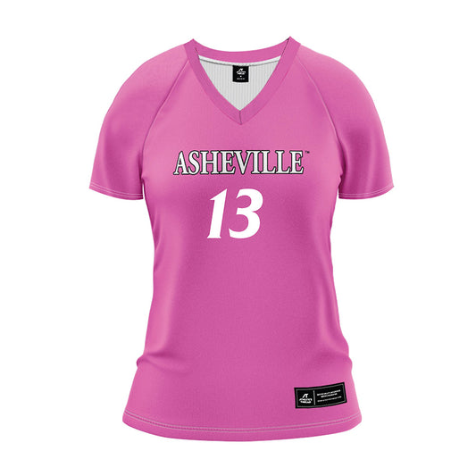 UNC Asheville - NCAA Women's Volleyball : Cadence Nichols - Pink Volleyball Jersey-0