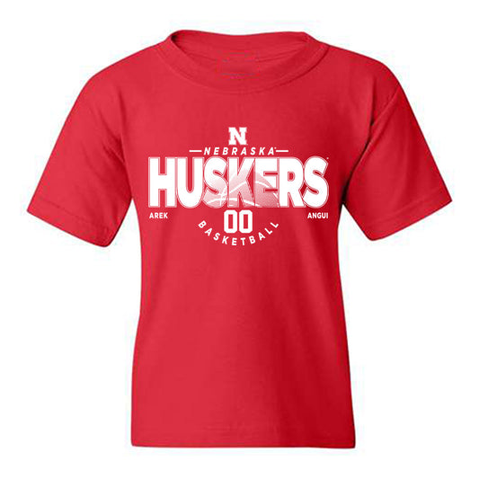 Nebraska - NCAA Women's Basketball : Arek Angui - Classic Fashion Shersey Youth T-Shirt-0