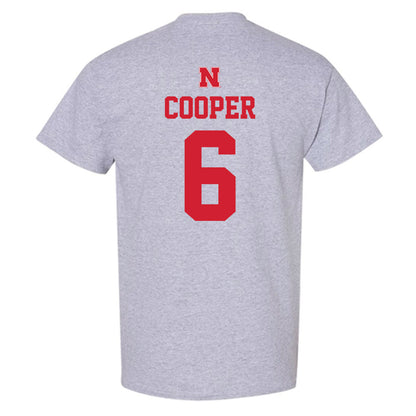 Nebraska - NCAA Men's Basketball : Will Cooper - Sports Shersey T-Shirt-1